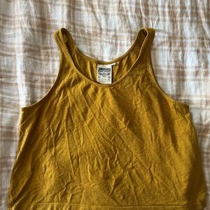 Jungmaven Mustard Yellow Women's Tank Top